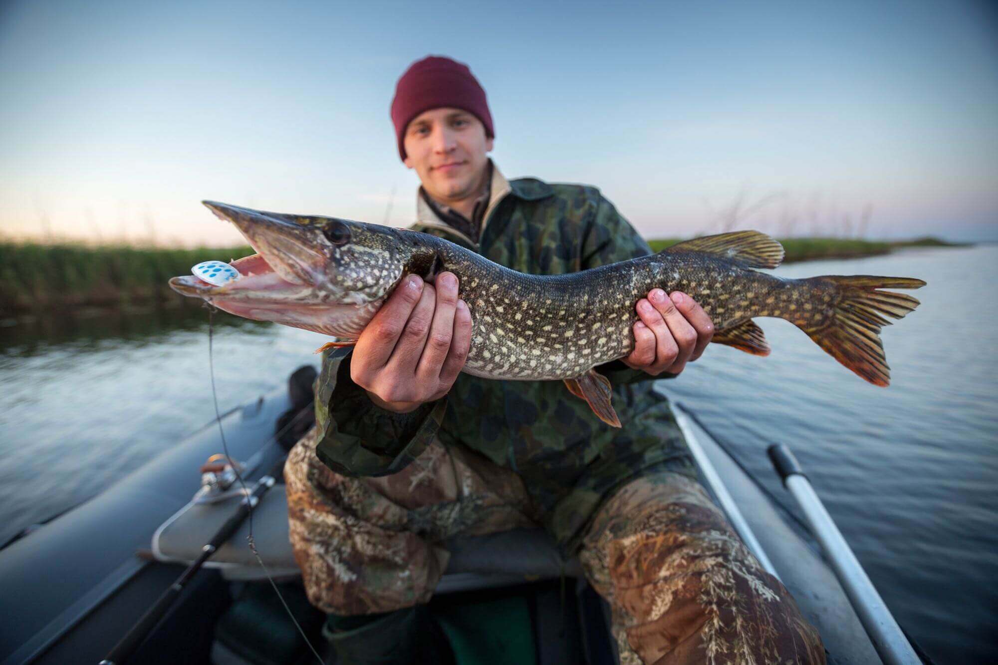 Sportfishing in Saskatchewan, Canada