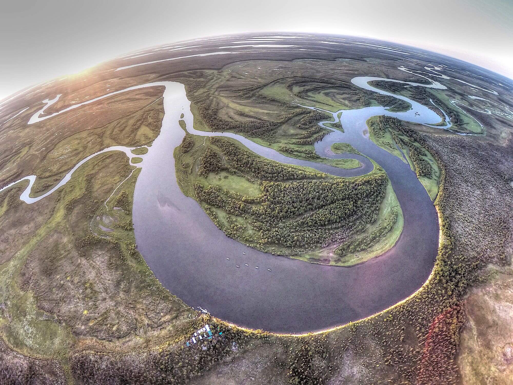 Nushagak river salmon fishing